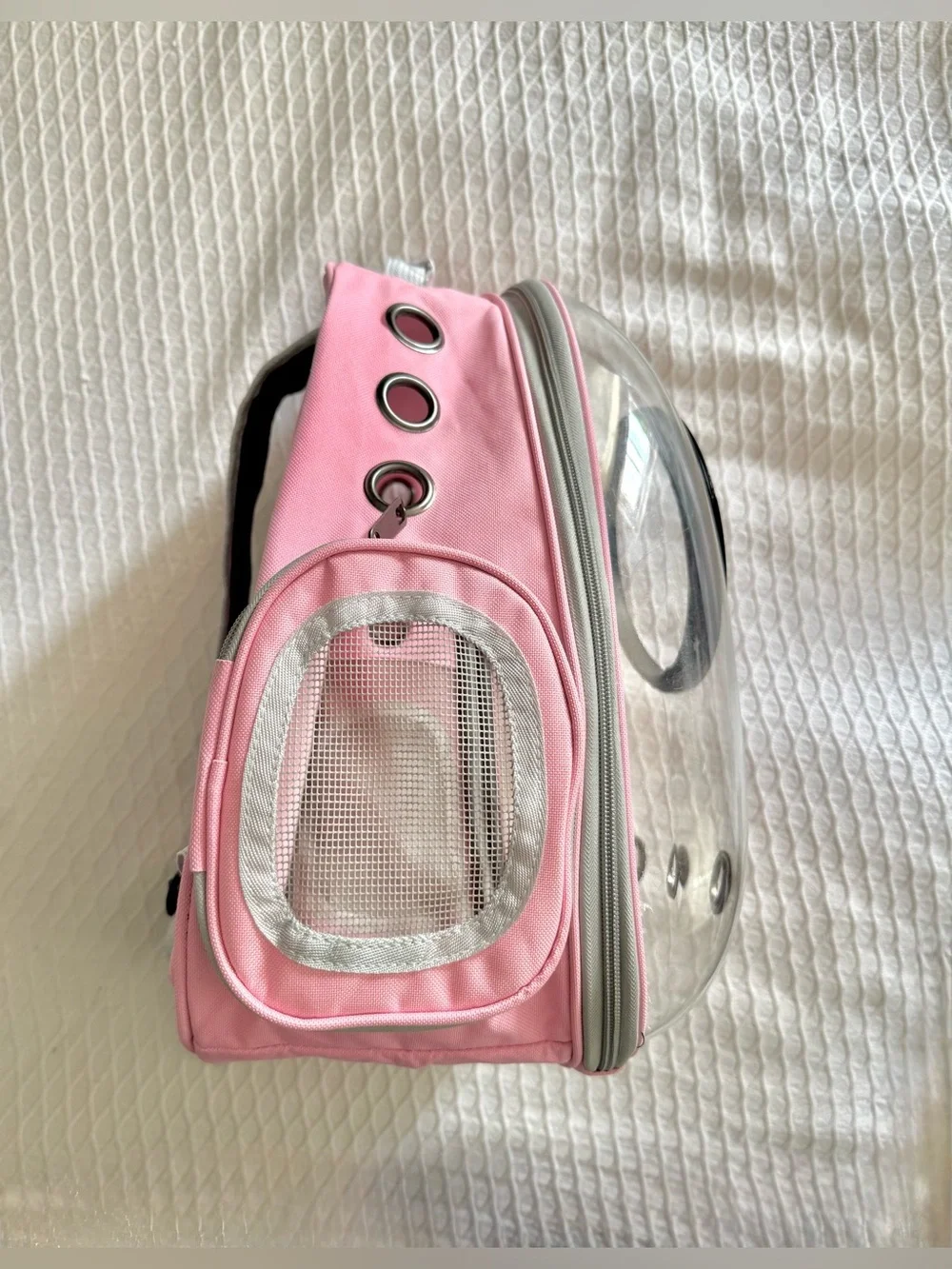 Cat Space Backpack Carrier in Pink
